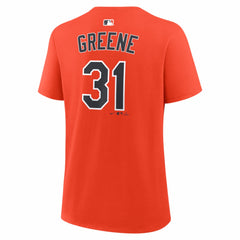 Riley Greene Detroit Tigers Women's Name & Number T-Shirt Orange | Nike
