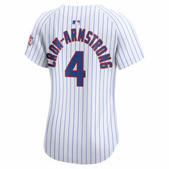Pete Crow-Armstrong Chicago Cubs Women's 150th Anniversary Limited Jersey - White
