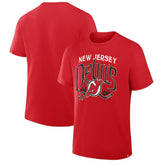 New Jersey Devils Fanatics Hometown Local T-Shirt Red