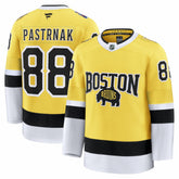 David Pastrnak Boston Bruins Fanatics 2026 NHL Stadium Series Premium Jersey Gold
