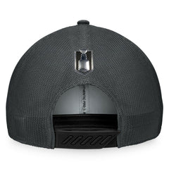 Vegas Golden Knights Fanatics 2023 Stanley Cup Champions Locker Room Adjustable Hat Charcoal