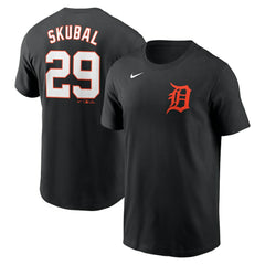 Tarik Skubal Detroit Tigers Fuse Name & Number T-Shirt Black | Nike