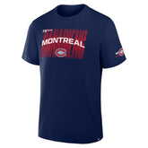 Montreal Canadiens Fanatics Team Vision Legacy T-Shirt Navy