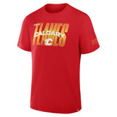 Calgary Flames Fanatics Team Vision Legacy T-Shirt Red