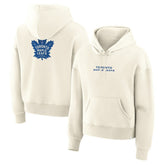 Toronto Maple Leafs Fanatics Women's Neutral Zone Legacy Hoodie Cream