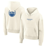 Edmonton Oilers Fanatics Women's Neutral Zone Legacy Hoodie Cream