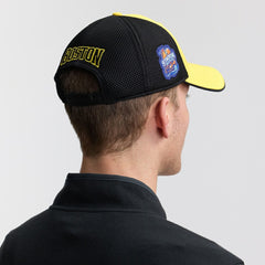 Boston Bruins Fanatics 2026 NHL Stadium Series Authentic Pro Adjustable Trucker Hat Gold/Black