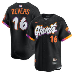 Rafael Devers San Francisco Giants 2025 City Connect Limited Player Jersey Black | Nike