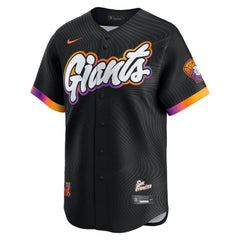 Rafael Devers San Francisco Giants 2025 City Connect Limited Player Jersey - Black