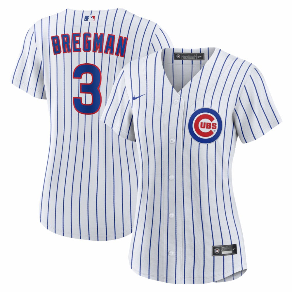 Alex Bregman Chicago Cubs Women's Home Replica Jersey - White