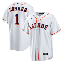 Carlos Correa Houston Astros Home Replica Jersey - White