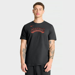 San Francisco Giants Alternate Wordmark T-Shirt Black | Nike