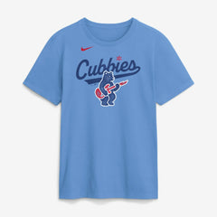 Chicago Cubs Electric Bear T-Shirt Light Blue | Nike