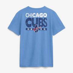 Chicago Cubs Electric Bear T-Shirt Light Blue | Nike