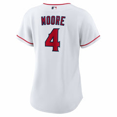 Christian Moore Los Angeles Angels Women's Home Replica Jersey White | Nike