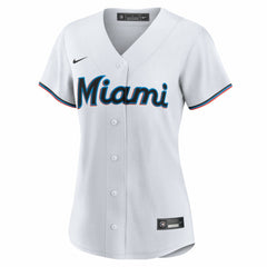 Liam Hicks Miami Marlins Women's Home Replica Jersey - White