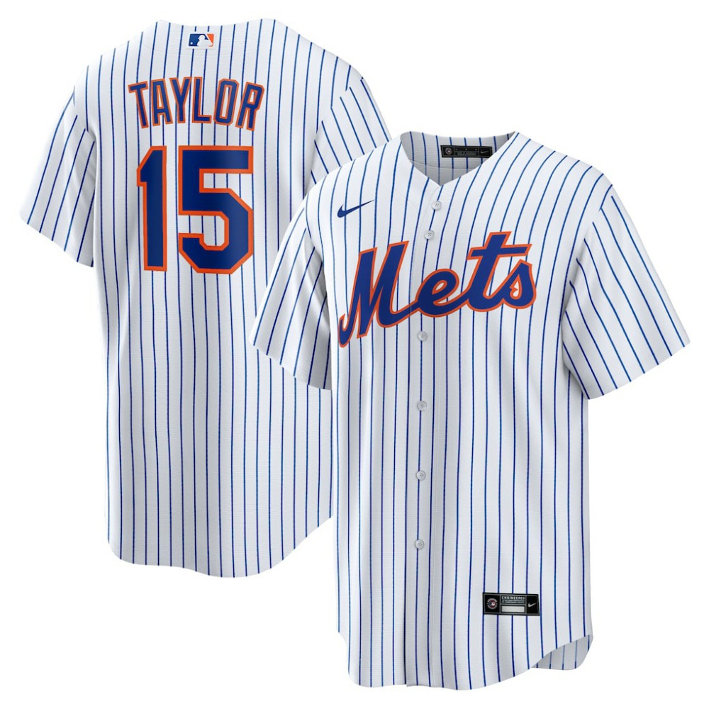 Tyrone Taylor New York Mets Home Replica Jersey - White