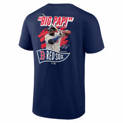 David Ortiz Boston Red Sox Retired Player Nickname Name & Number T-Shirt Navy