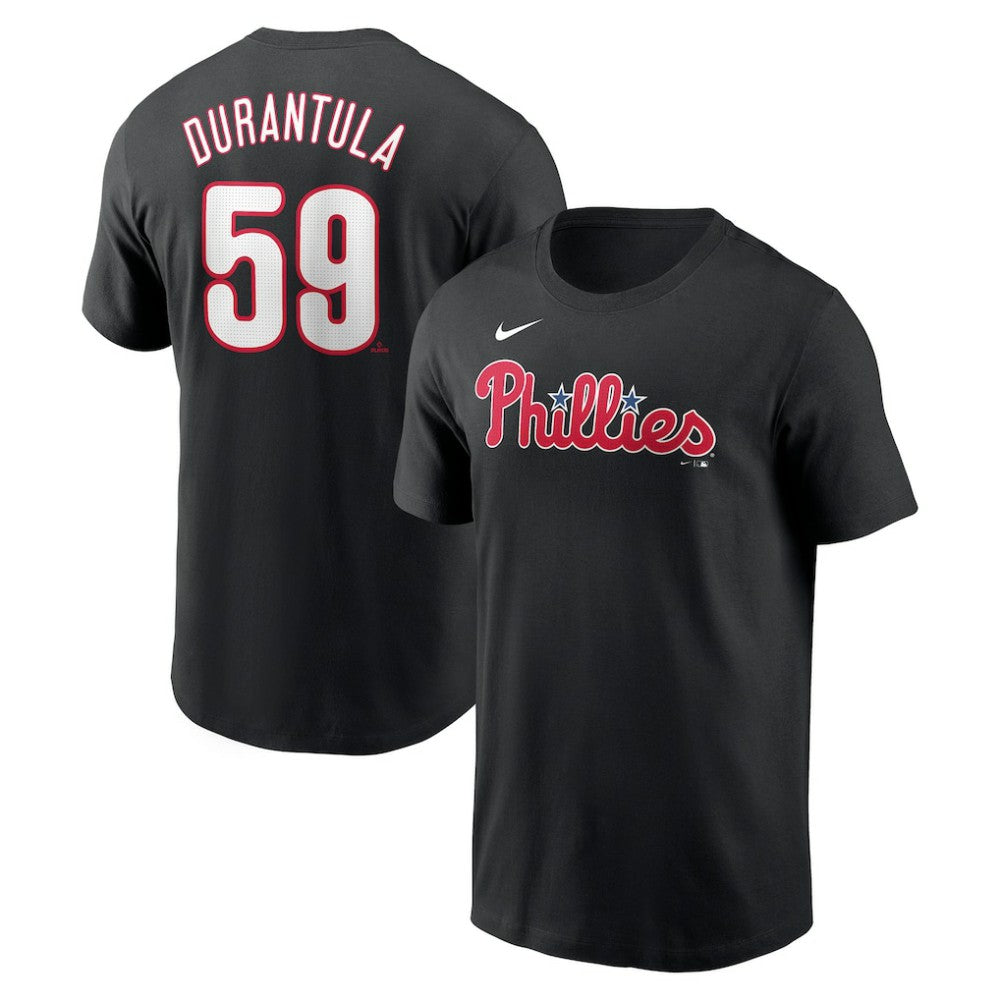 Jhoan Duran Philadelphia Phillies Name & Number Player Nickname T-Shirt Black | Nike
