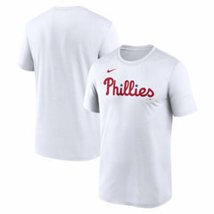 Philadelphia Phillies New Legend Wordmark Dri-FIT T-Shirt White | Nike