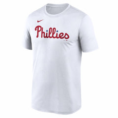 Philadelphia Phillies New Legend Wordmark Dri-FIT T-Shirt White | Nike