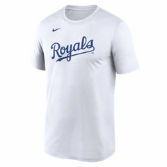 Kansas City Royals New Legend Wordmark Dri-FIT T-Shirt White | Nike