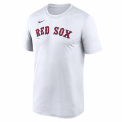 Boston Red Sox New Legend Wordmark Dri-FIT T-Shirt White | Nike