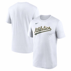 Athletics New Legend Wordmark Dri-FIT T-Shirt White | Nike