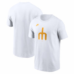 Seattle Mariners Cooperstown Collection Logo T-Shirt White | Nike