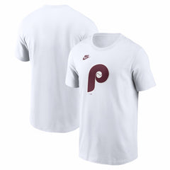 Philadelphia Phillies Cooperstown Collection Logo T-Shirt White | Nike