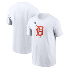 Detroit Tigers Cooperstown Collection Logo T-Shirt White | Nike