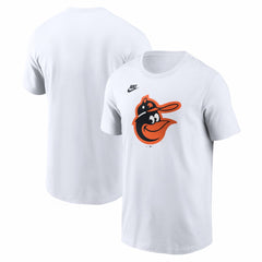 Baltimore Orioles Cooperstown Collection Logo T-Shirt White | Nike