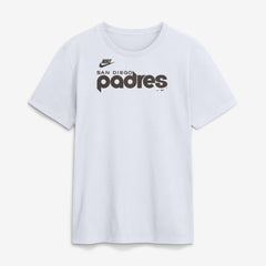 San Diego Padres Cooperstown Collection Wordmark T-Shirt White | Nike