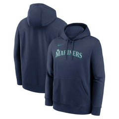 Seattle Mariners Dri-Fit Club Hoodie Navy | Nike