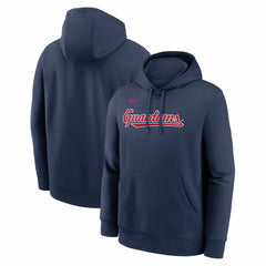 Cleveland Guardians Dri-Fit Club Hoodie Navy | Nike