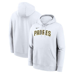 San Diego Padres Dri-Fit Club Hoodie White | Nike