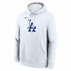 Los Angeles Dodgers Logo Club Hoodie White | Nike