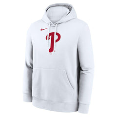 Philadelphia Phillies Logo Club Hoodie White | Nike