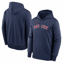 Boston Red Sox Primary Wordmark Therma Hoodie Navy | Nike