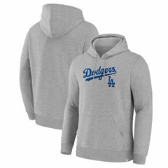 Los Angeles Dodgers Lock-Up Legacy Hoodie Heather Gray