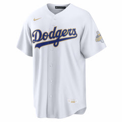 Los Angeles Dodgers 2026 Gold Collection Stadium Jersey - White