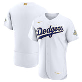 Los Angeles Dodgers 2026 Gold Collection Authentic Jersey - White