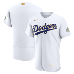 Los Angeles Dodgers 2026 Gold Collection Authentic Jersey - White
