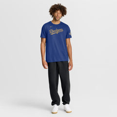 Los Angeles Dodgers 2026 Gold Collection Wordmark T-Shirt Royal | Nike