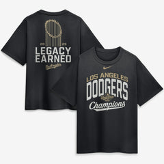 Los Angeles Dodgers 2026 Gold Collection Legacy Earned T-Shirt Black | Nike