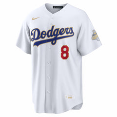 Enrique Hern¨¢ndez Los Angeles Dodgers 2026 Gold Collection Stadium Jersey - White