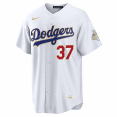 Teoscar Hern¨¢ndez Los Angeles Dodgers 2026 Gold Collection Stadium Jersey - White