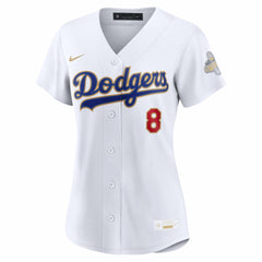 Enrique Hern¨¢ndez Los Angeles Dodgers Women's 2026 Gold Collection Stadium Jersey - White
