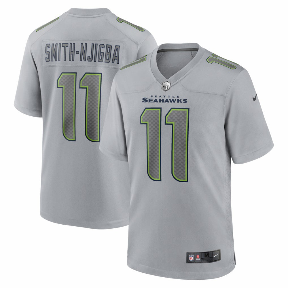 Jaxon Smith-Njigba Seattle Seahawks Atmosphere Fashion Game Jersey - Gray