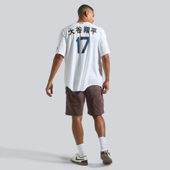 Shohei Ohtani Los Angeles Dodgers 2026 Gold Collection Kanji Stadium Jersey - White